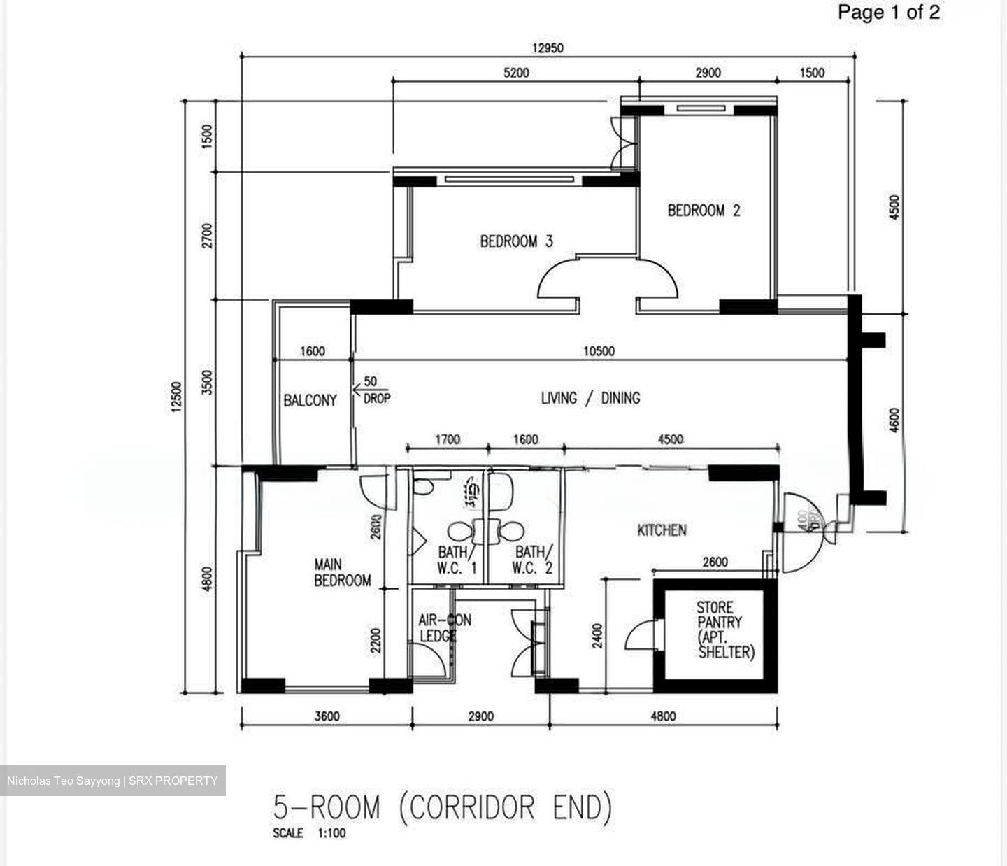 Blk 11 Pine Close (Geylang), HDB 5 Rooms #624599131